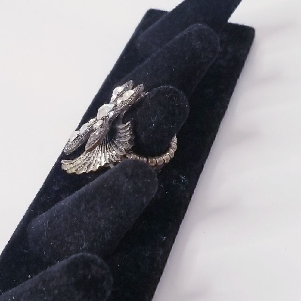 Silver Cross Chunky Statement Ringsbundle Lot - image 3